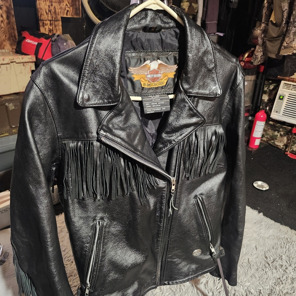 Harley-Davidson's women's leather jacket med